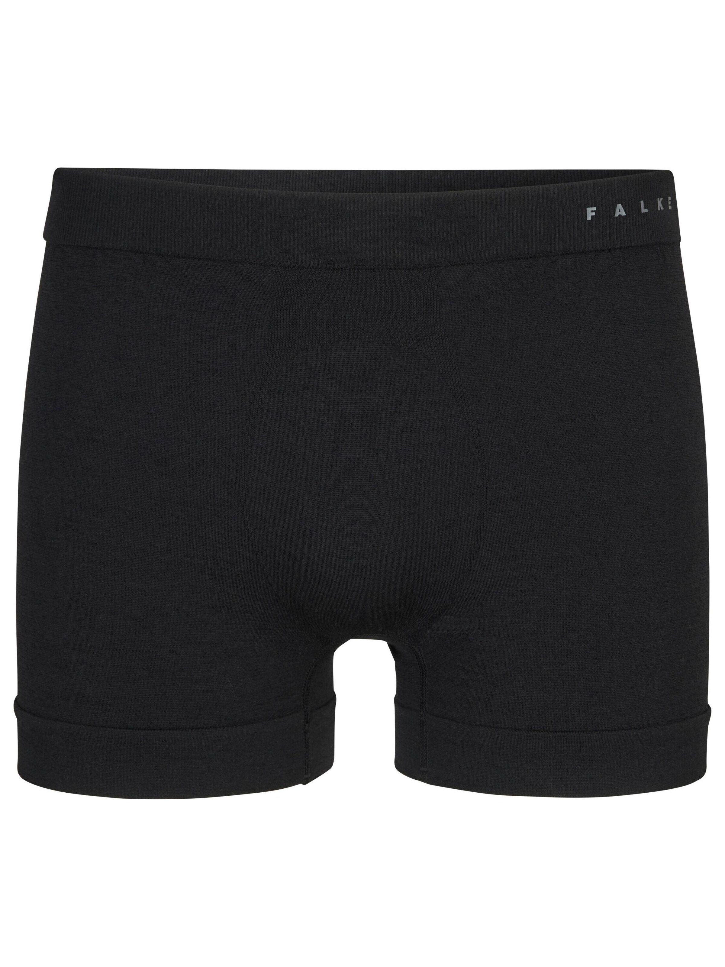 FALKE Boxer shorts in Black: front