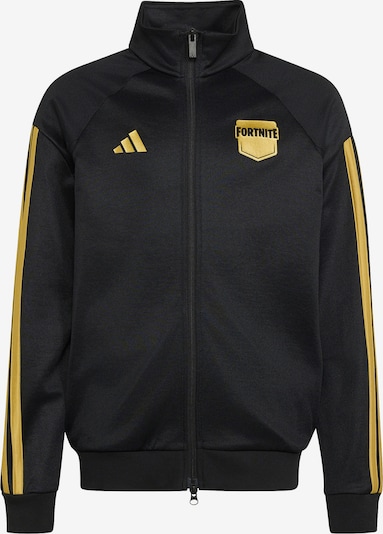 ADIDAS SPORTSWEAR Urheilullinen collegetakki 'FN TT' koossa 116 värissä kulta / musta, Tuotenäkymä