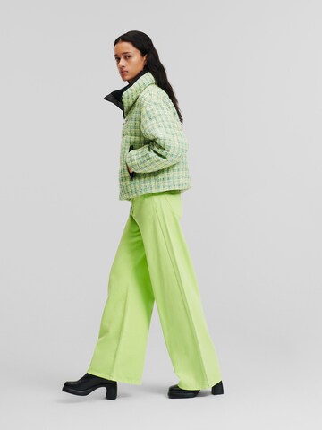 Veste mi-saison Karl Lagerfeld en vert