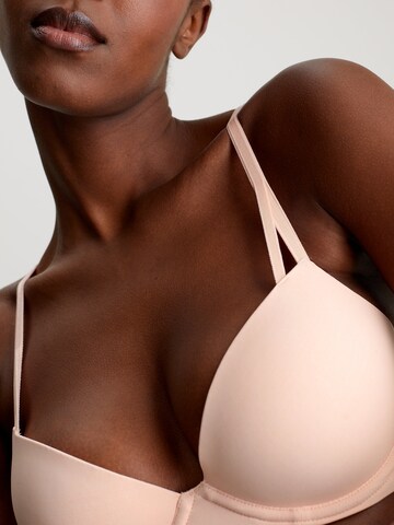 Calvin Klein Underwear Push-up Bra in Orange