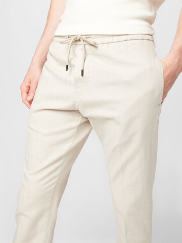 Regular Pantaloni cu dungă 'DOM' de la Dondup pe bej