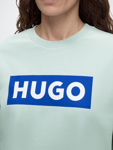 HUGOSweater majica 'Classic' - zelena boja