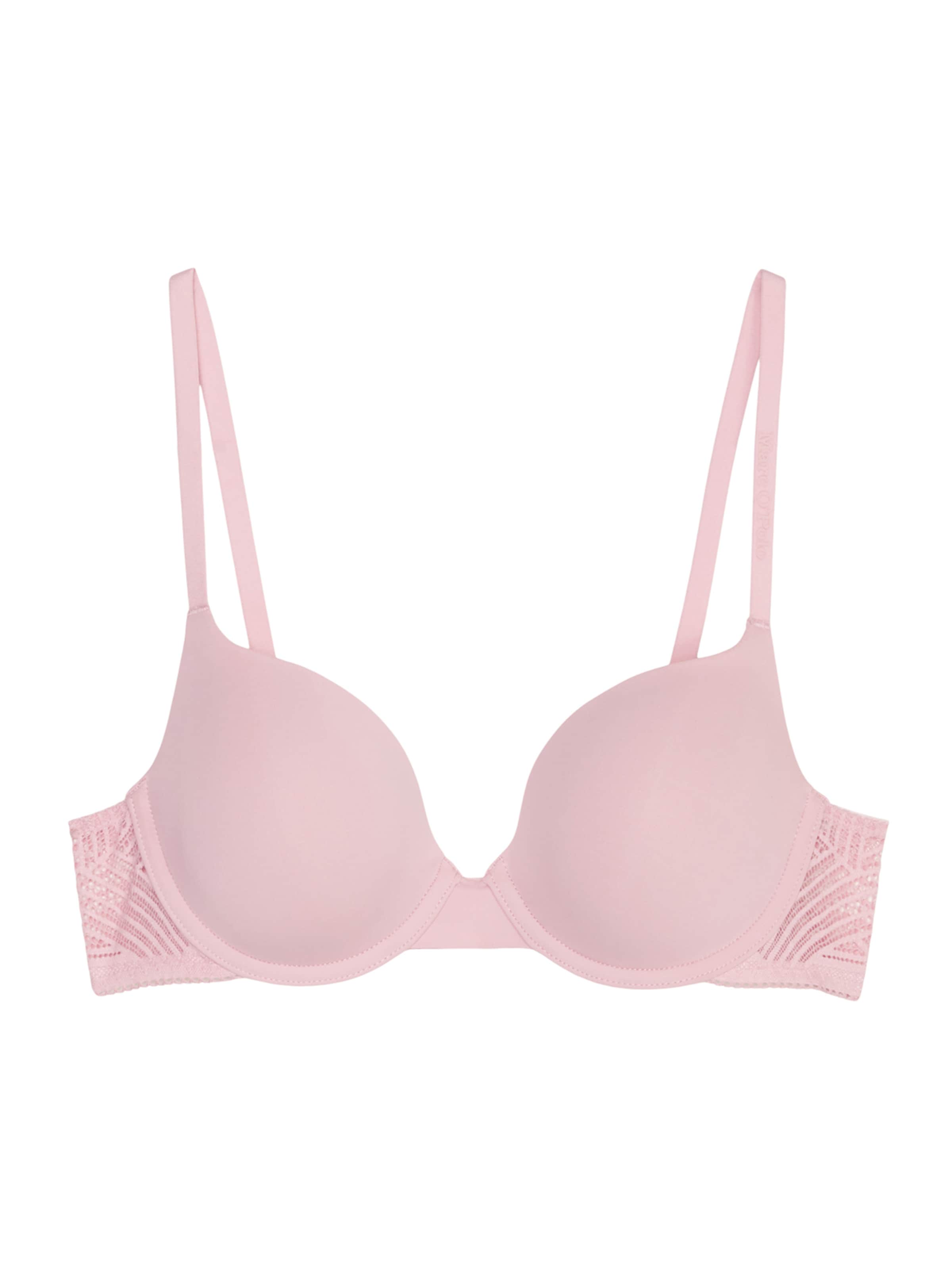 Marc O'Polo T-shirt Bra ' Timeless Lace ' in Pink: front