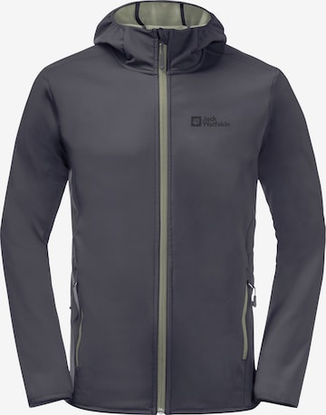 JACK WOLFSKIN Outdoor jacket 'BORNBERG' in Grey: front