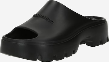 AllSaints Pantolette i svart: framsida