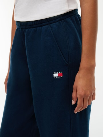 Tommy Jeans Zúžený Kalhoty – modrá