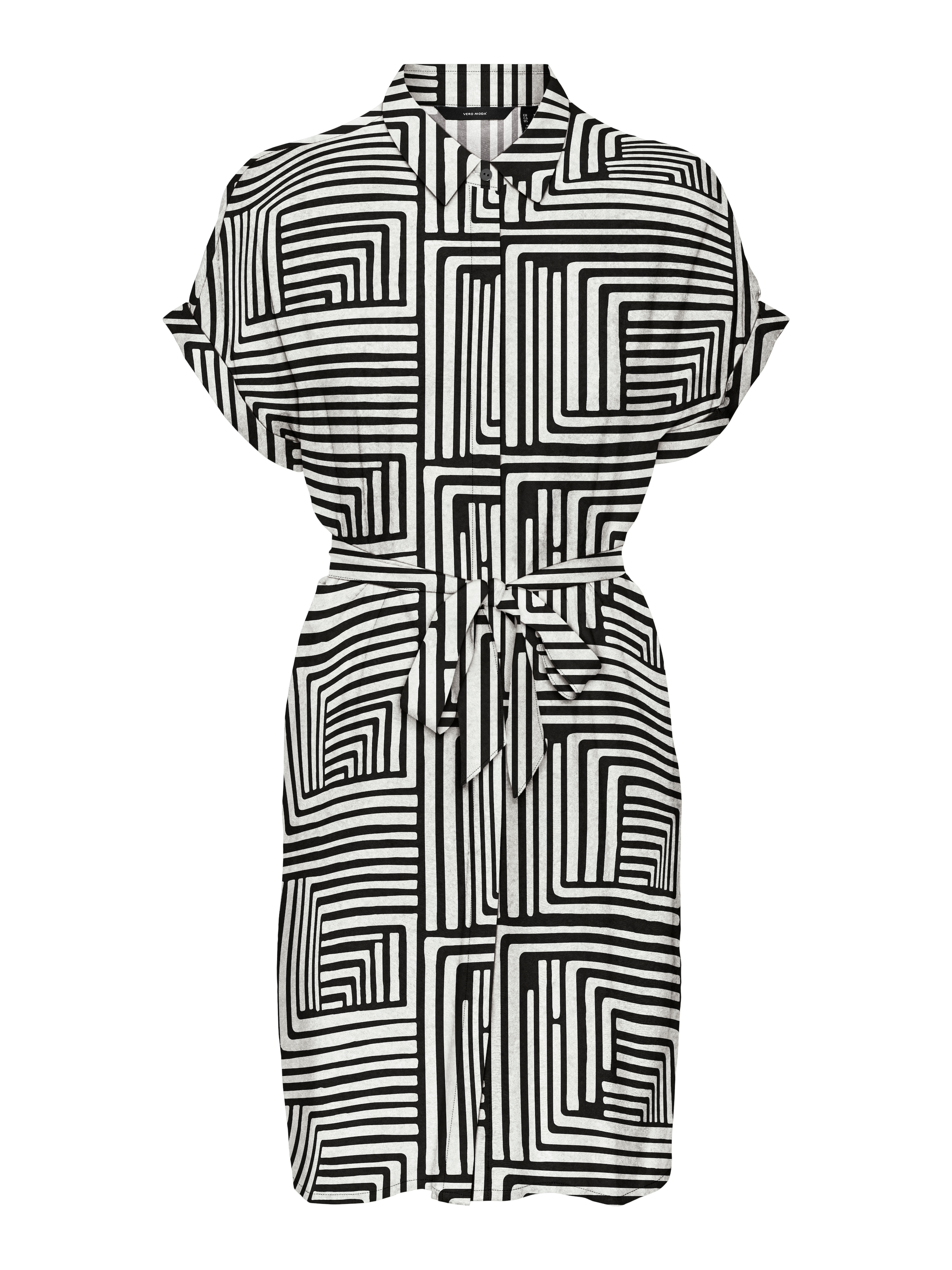 VERO MODA - Vestido camisero 'VMEASY JOY' en negro: frente