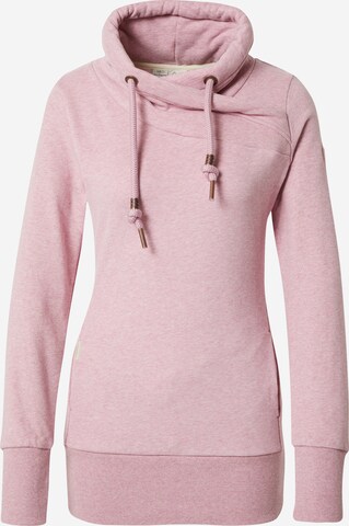 Ragwear Sweatshirt 'NESKA' in Pink: front