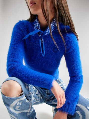 HUGO Trui 'Suverry' in Blauw