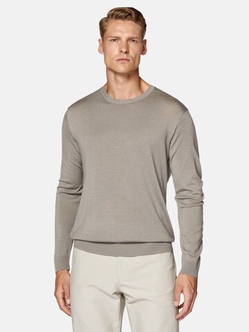 Pull-over Boggi Milano en gris : devant