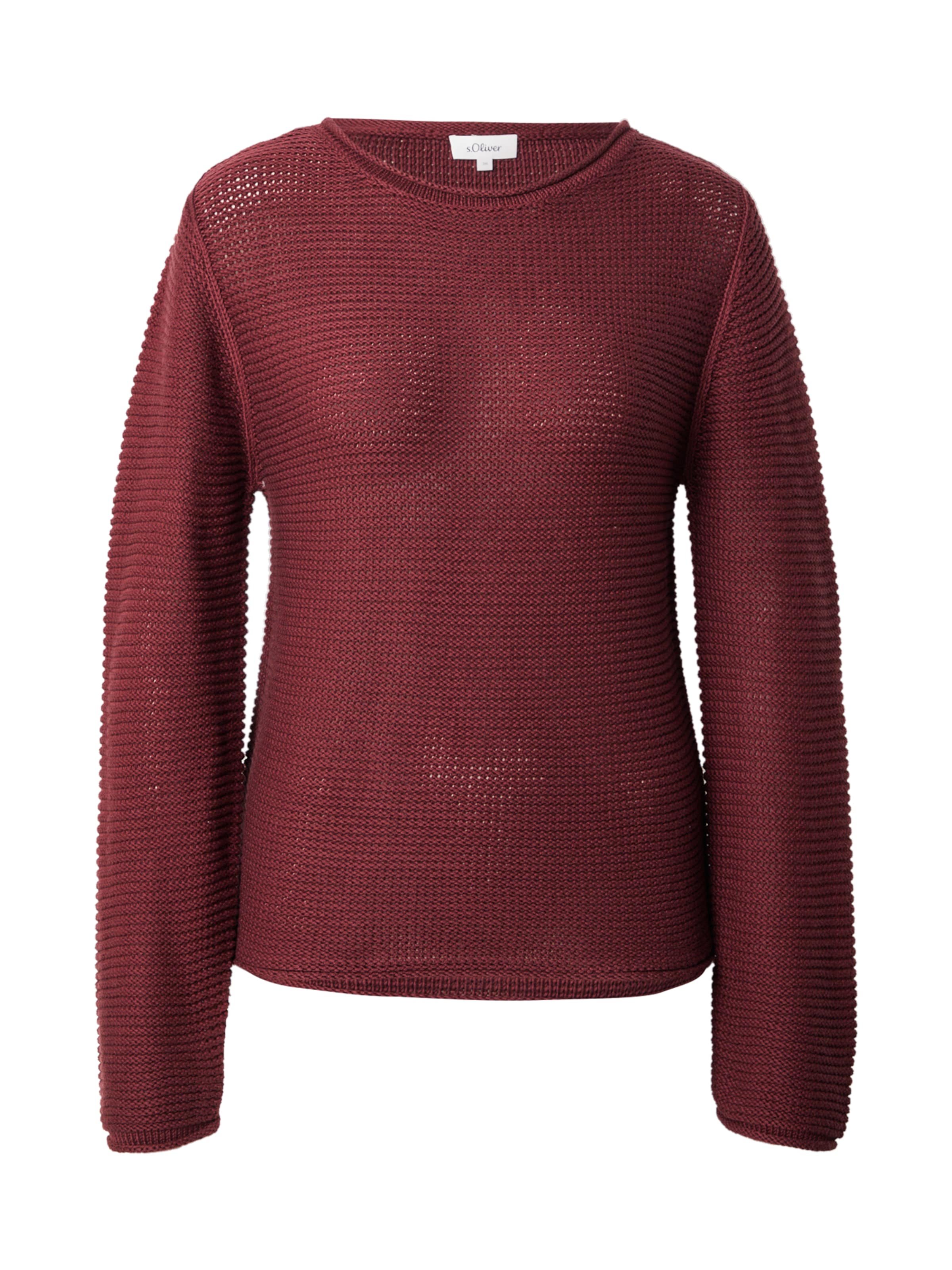 s.Oliver Trui in Rood: voorkant