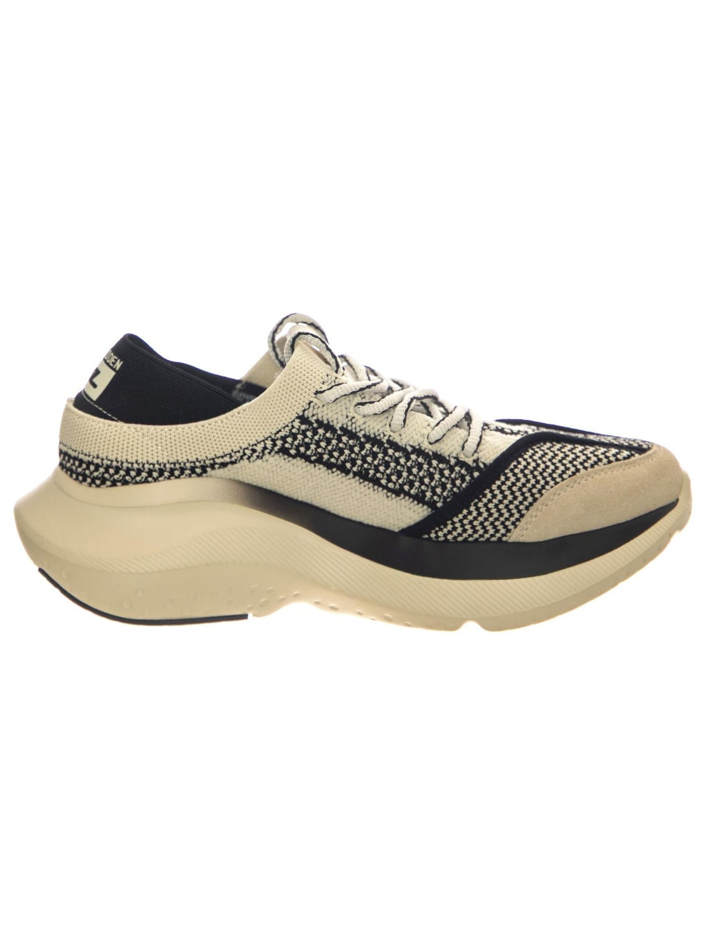STEVE MADDEN Sportslig snøresko 'Elevate 3 Beige Almond' i blandingsfarvet