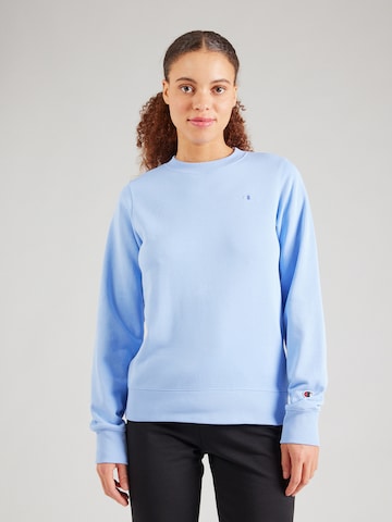 Champion Authentic Athletic Apparel Sweatshirt in Blau: Vorderseite