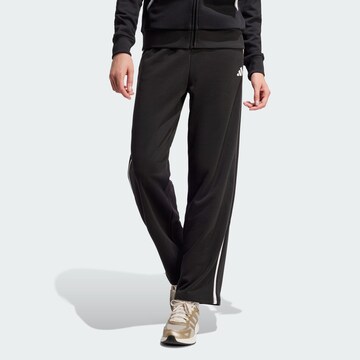 ADIDAS SPORTSWEAR Regular Sports trousers 'Essentials' in Black: front