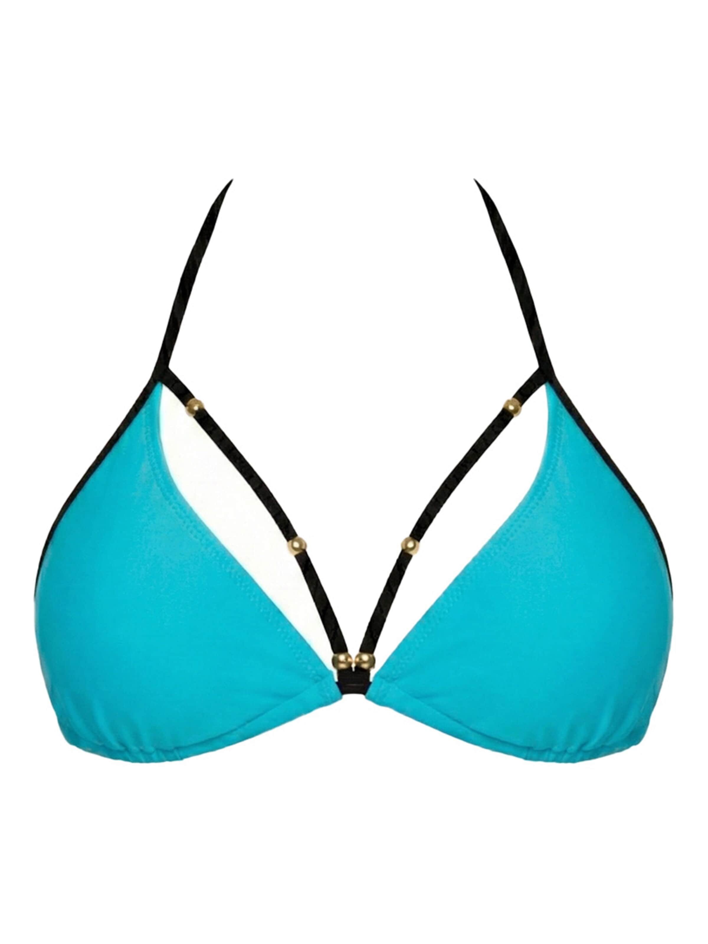 Push-up Top per bikini 'Amal M-807 (3)' di Marko in blu: frontale