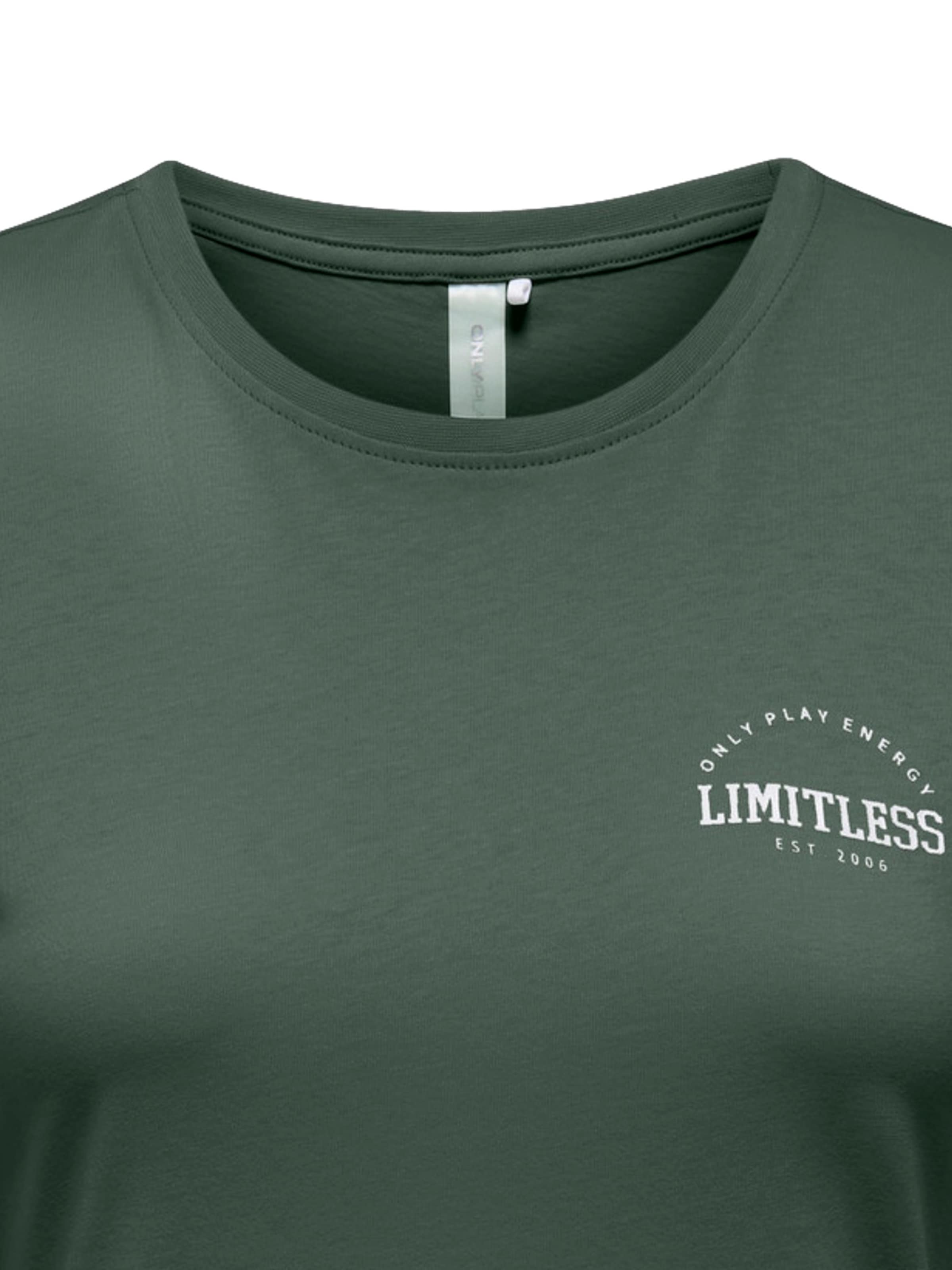 Maglietta 'Cava Life' di ONLY PLAY in verde