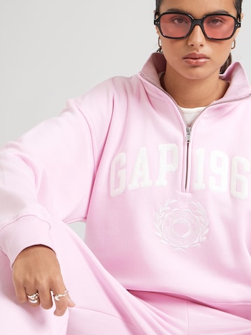 GAP Sweatshirt 'JAN' in Pink