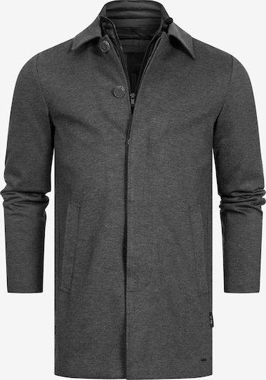 INDICODE JEANS Manteau mi-saison 'Benyome' en S en gris foncé, Vue avec produit