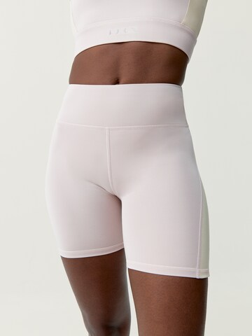 Skinny Pantalon de sport 'Latika' Born Living Yoga en beige