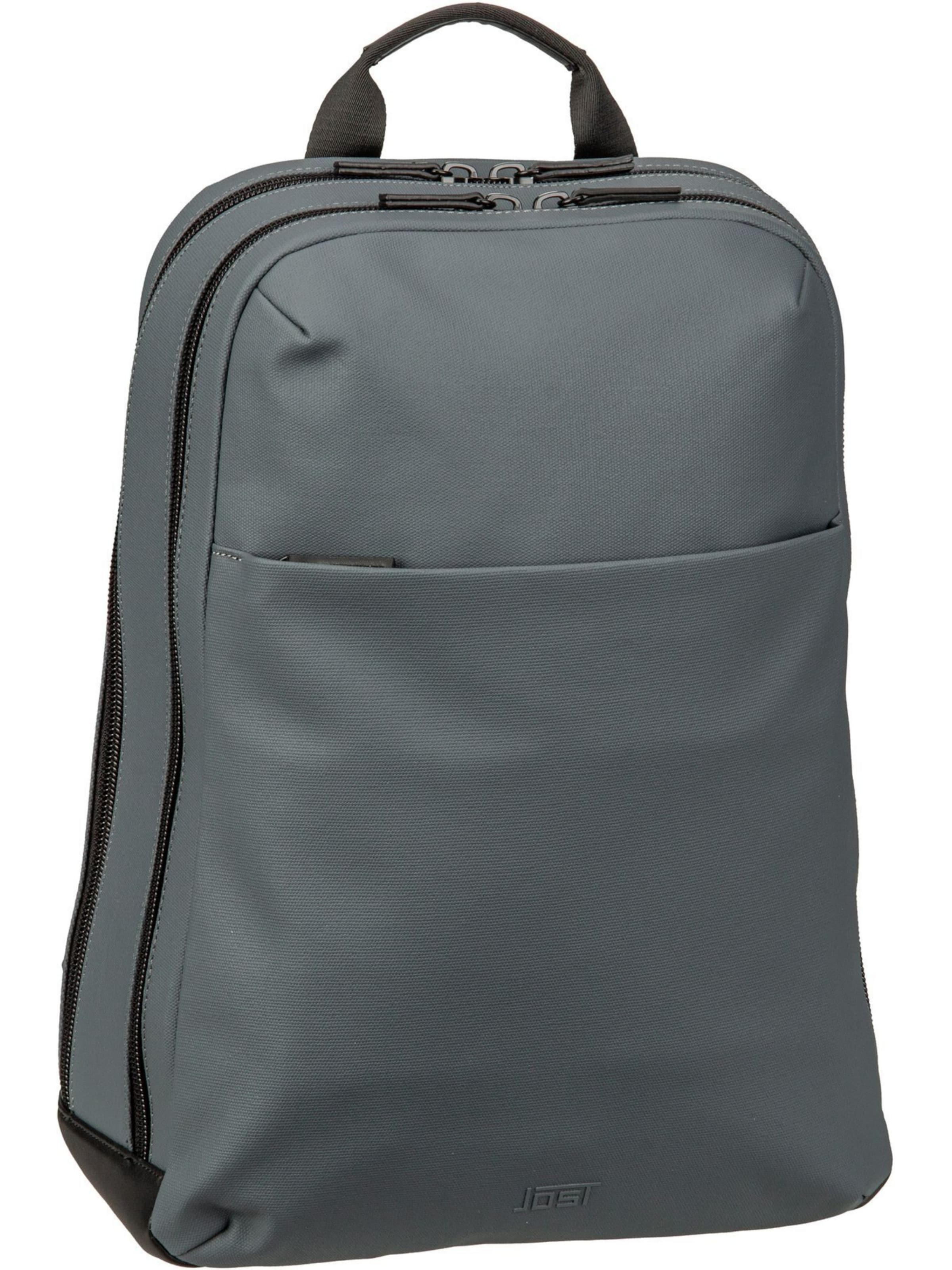 JOST Rucksack 'Borgholm' in Grau: Vorderseite