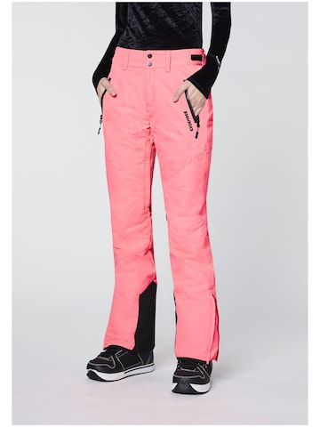 Regular Pantalon de sport CHIEMSEE en rose