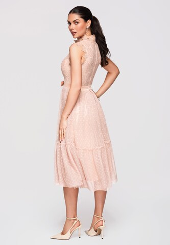 Ombre Avondjurk in Roze