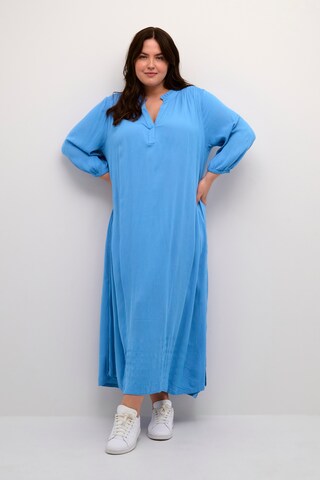 KAFFE CURVE Dress 'Mirline' in Blue: front
