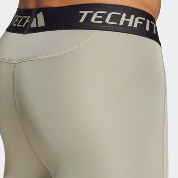 ADIDAS PERFORMANCE - Skinny Pantalón deportivo en verde