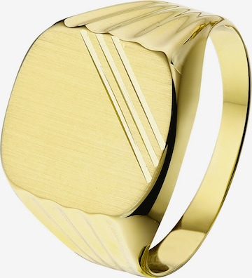 Lucardi Ring 'Klassisch' in Gold: front