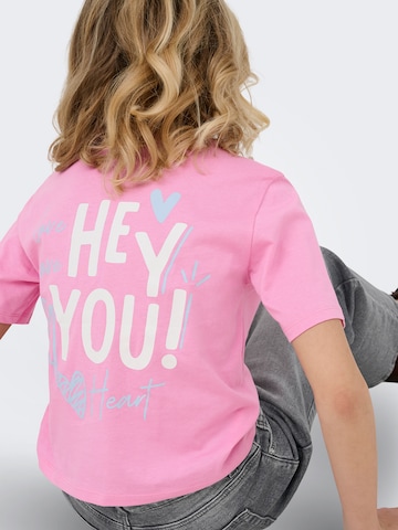 ONLY GIRLS - Camiseta 'KOGREXI' en rosa