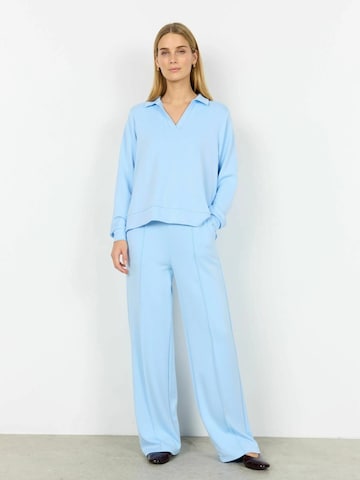 Sweat-shirt 'Banu' Soyaconcept en bleu : devant