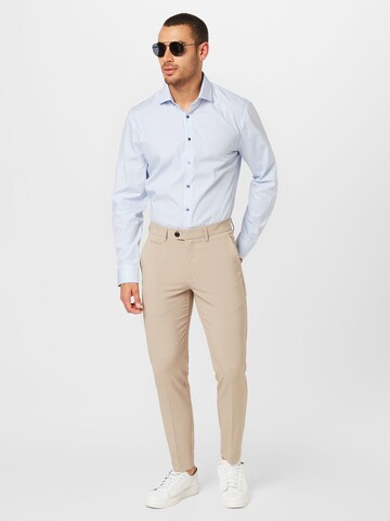 OLYMP Slim Fit Hemd 'Royal' in Blau