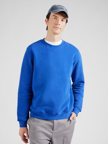 Sweat-shirt 'BAARO' ARMEDANGELS en bleu : devant