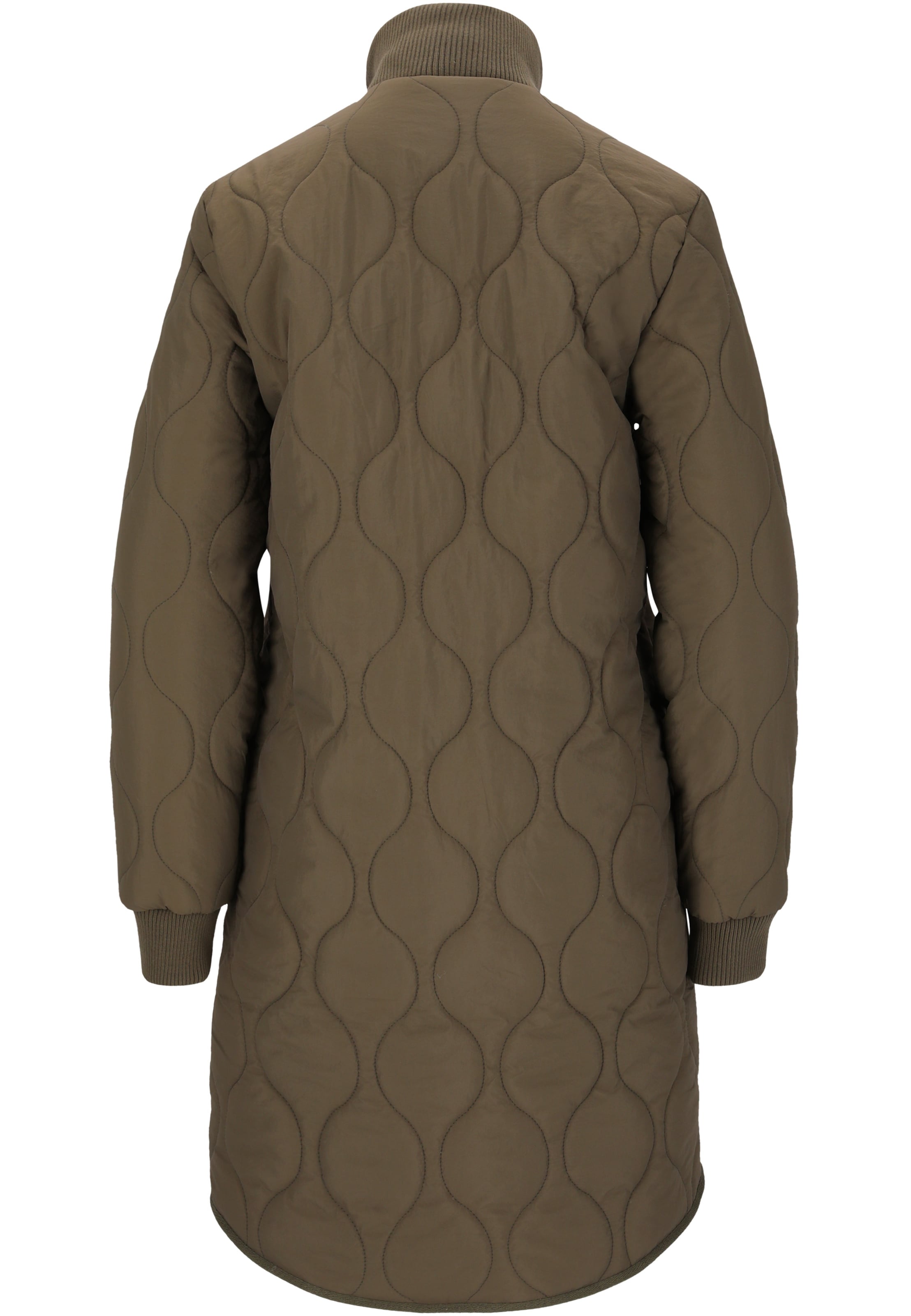 Weather Report Winter Coat 'Eilish' in Green