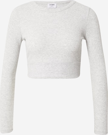 Cotton On - Camiseta en gris: frente