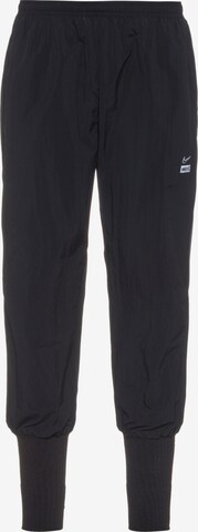 NIKE Workout Pants in Black: front