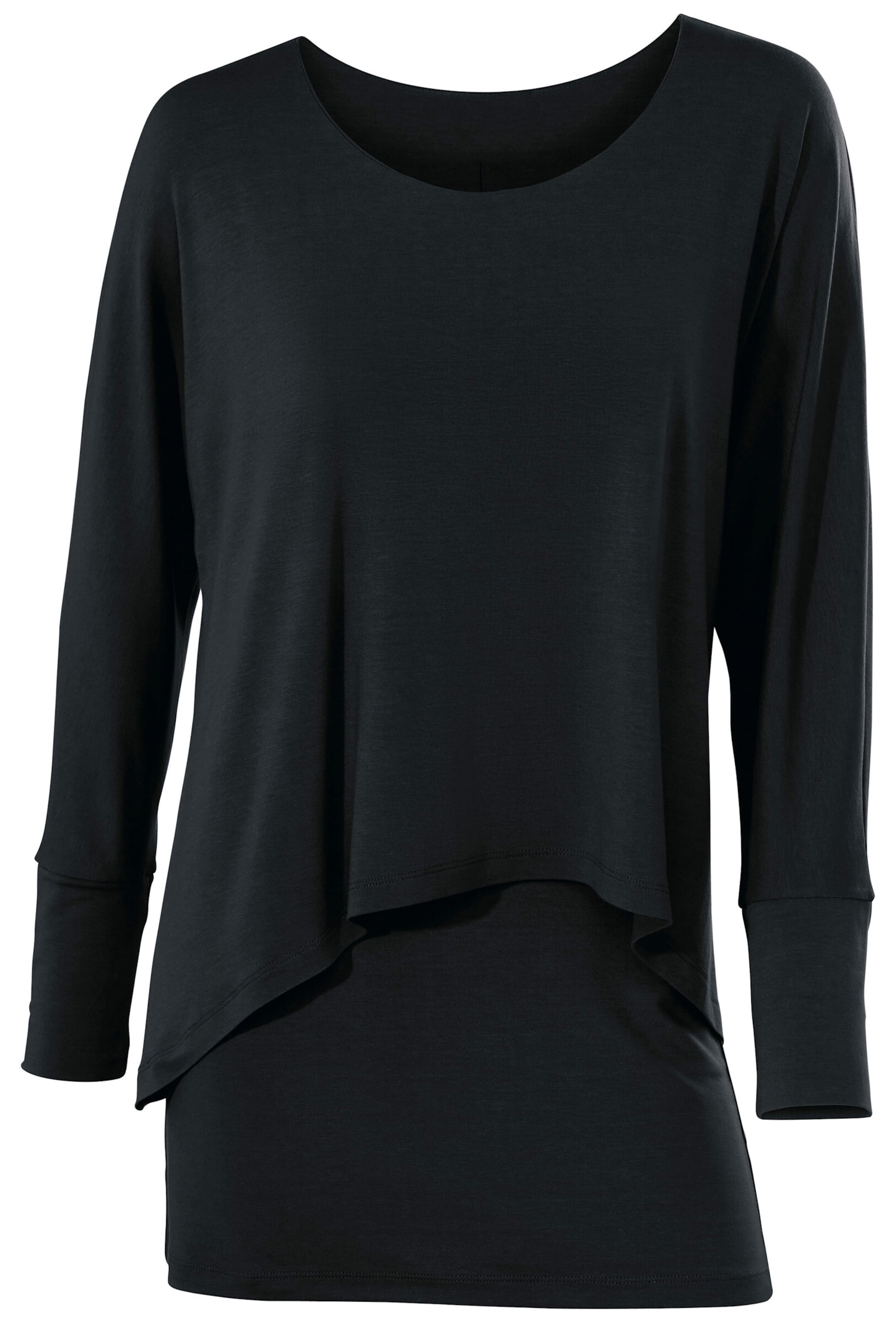 T-shirt heine en noir : devant