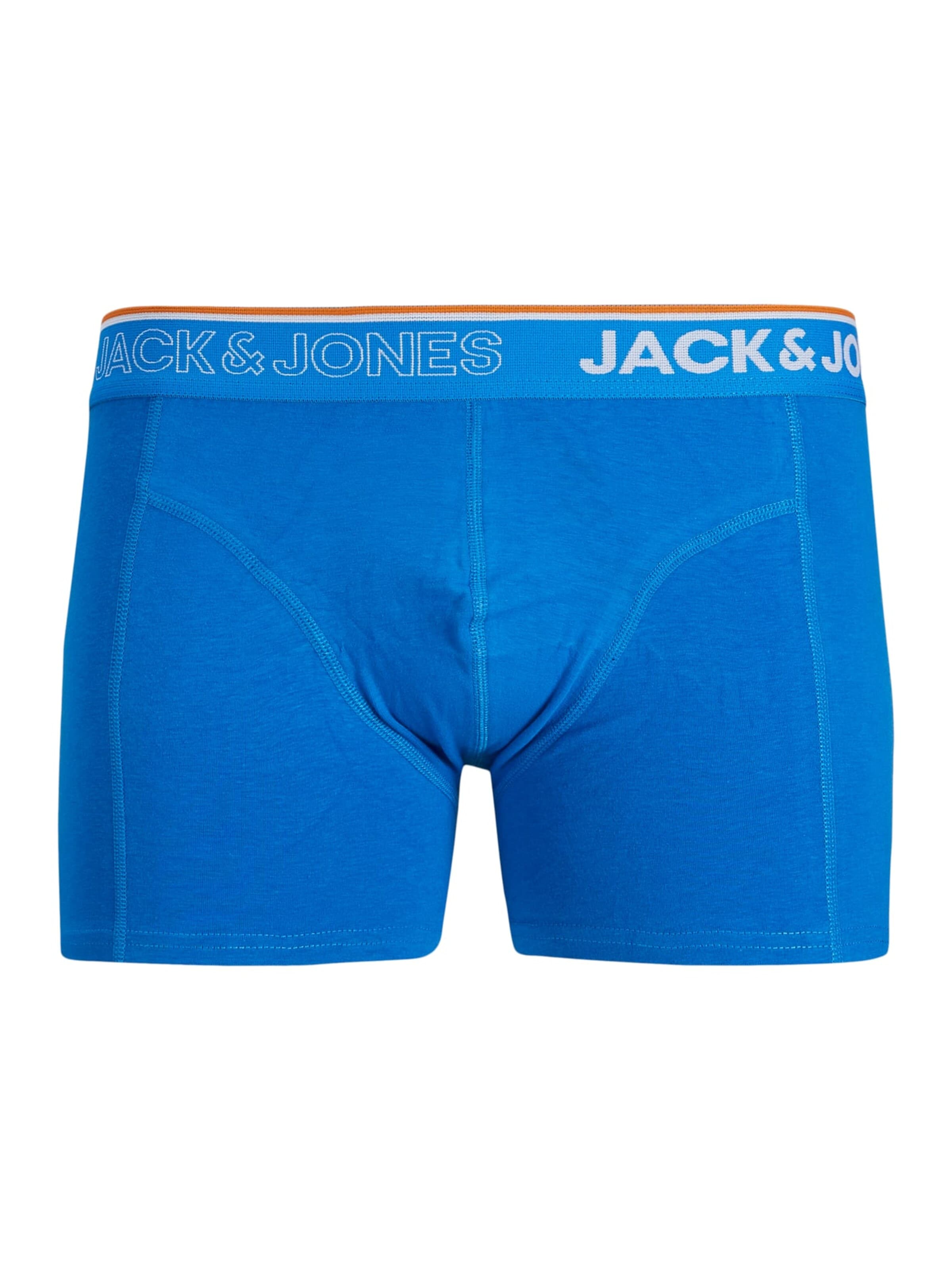 JACK & JONES Boxershorts 'Caruba' in Blauw: voorkant