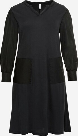 SHEEGO Kleid in Schwarz: predná strana