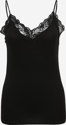 OBJECT Tall Top 'LEENA' in Black: front