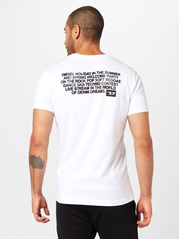 DIESEL T-Shirt 'DIEGOR' in Weiß