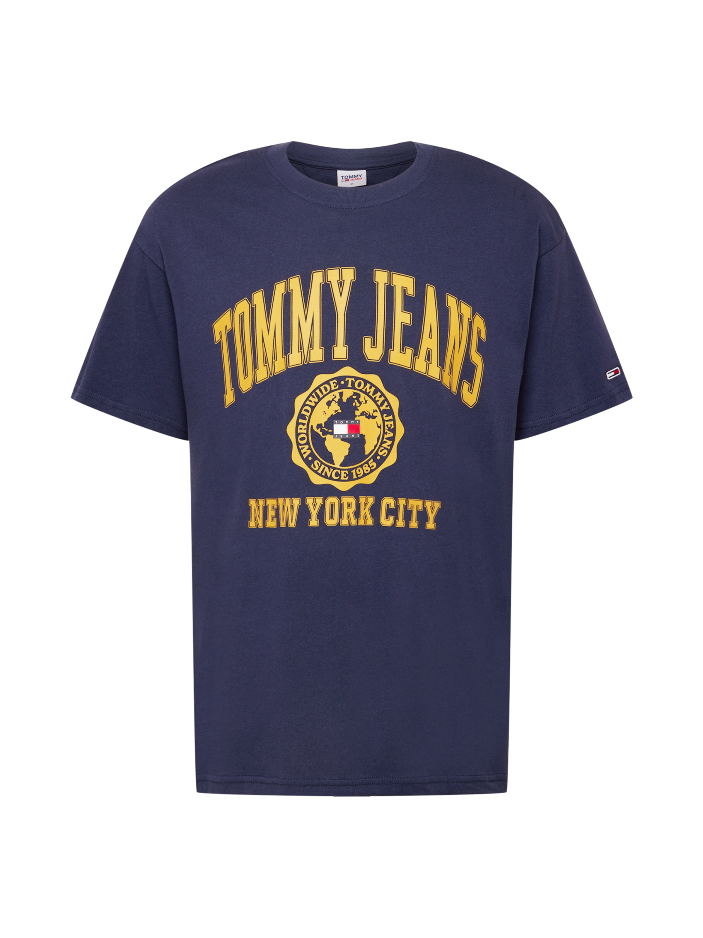 Tommy Jeans Tričko – modrá: přední strana