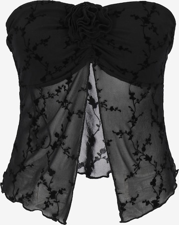 Haut faina en noir : devant