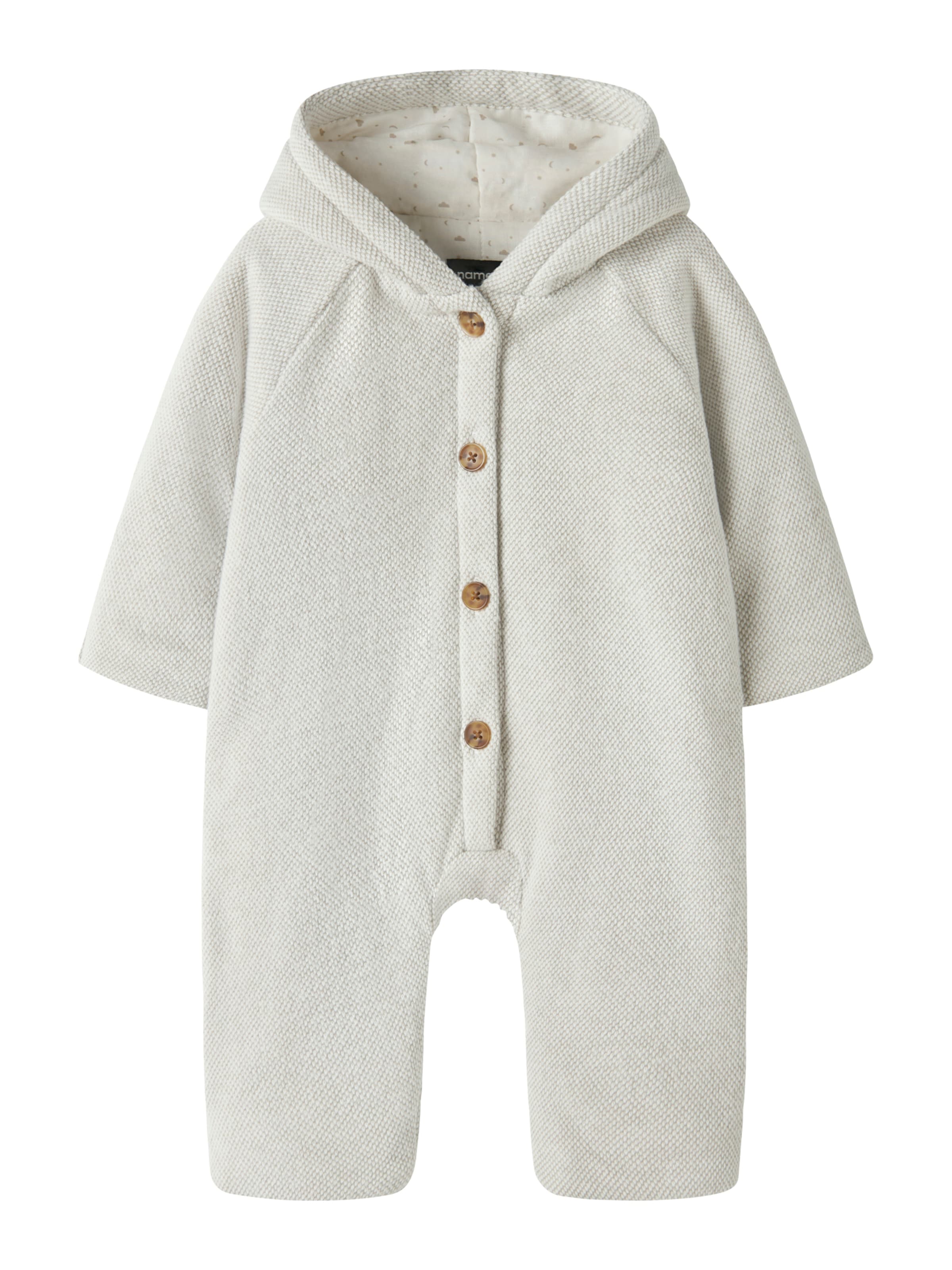 NAME IT Dungarees 'NBNMAAN' in Beige: front