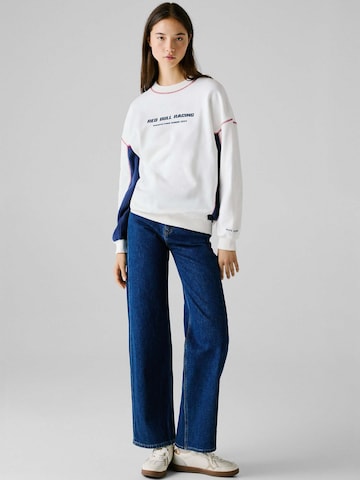 Sweat-shirt Red Bull Racing x Pepe Jeans en blanc