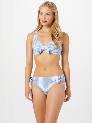 Hunkemöller T-shirt Bikinitop 'Julia' in Blauw