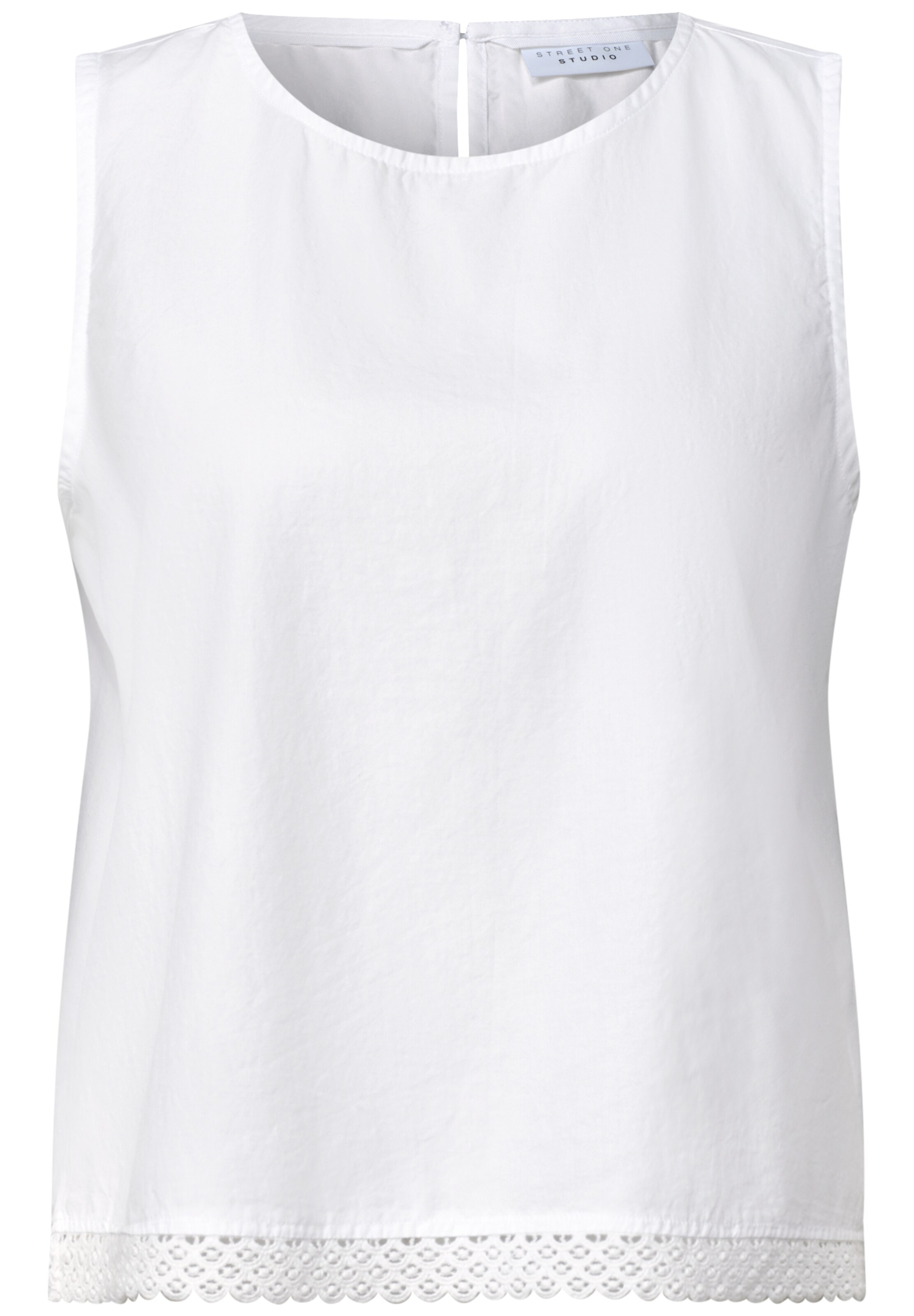 Street One Studio Bluse in Weiß: Vorderseite