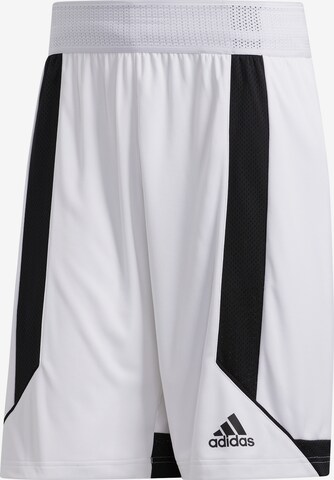 Pantaloni sportivi 'Creator 365' di ADIDAS SPORTSWEAR in bianco: frontale