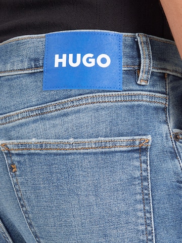 HUGO Slimfit Τζιν 'Zane' σε μπλε