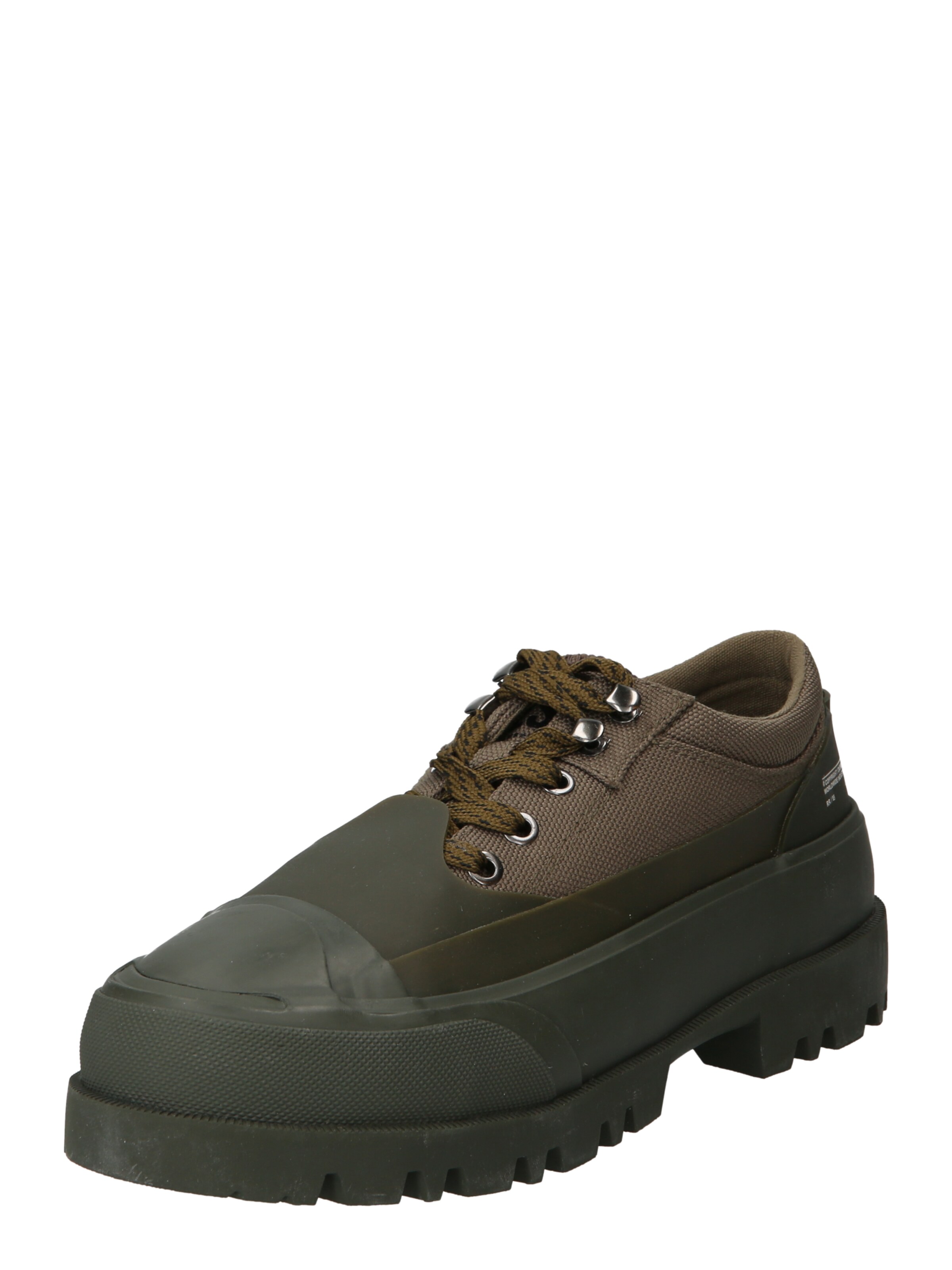 Sneaker bassa 'HIKO' di DIESEL in verde: frontale